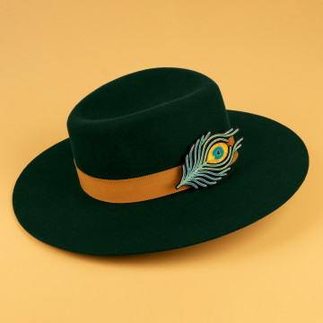 Large Green Hat