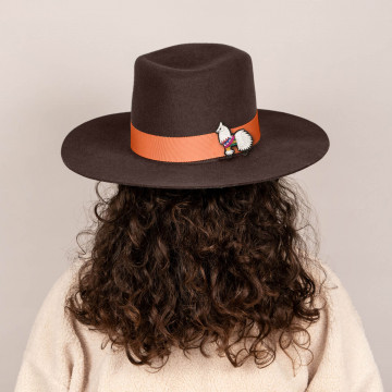 Large Brown Hat