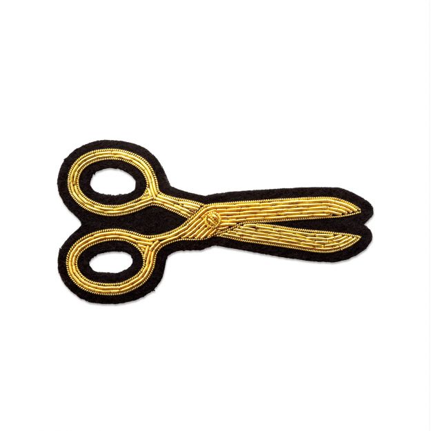 Golden Scissors Hairpin
