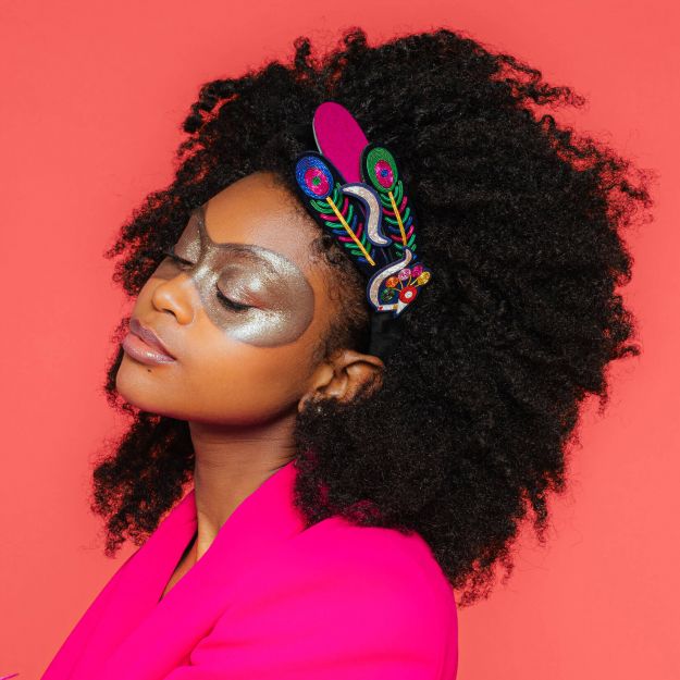 Peacock Feather Headband