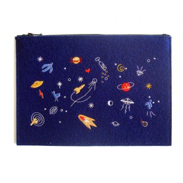 Space Oddity Pouch Bag