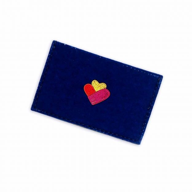 Family Heart Cards Holder