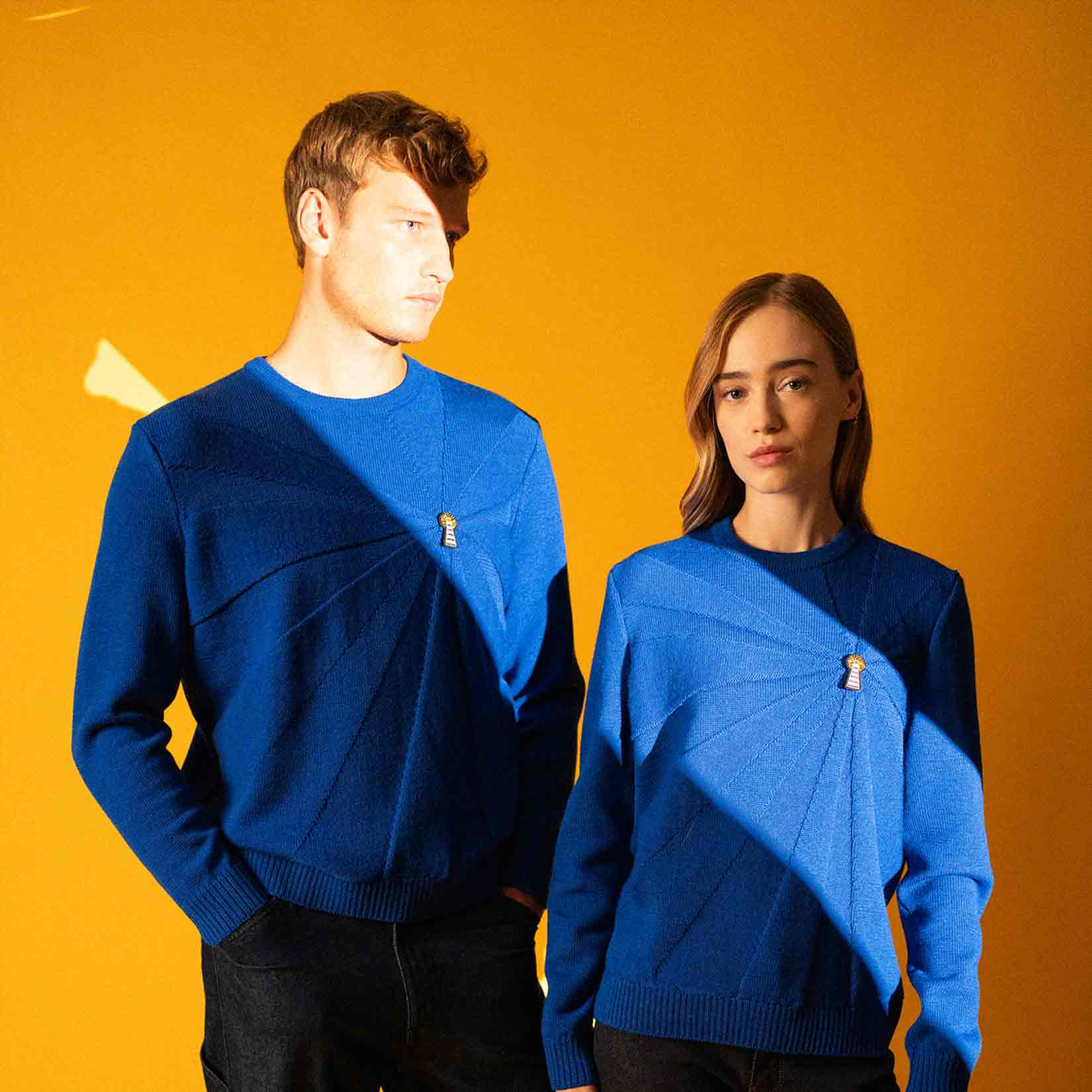 Pull mixte 100% laine vierge – Phare Ouest | Macon&Lesquoy