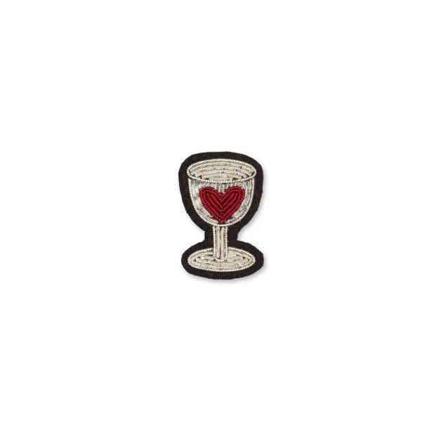 Verre Cœur Rouge