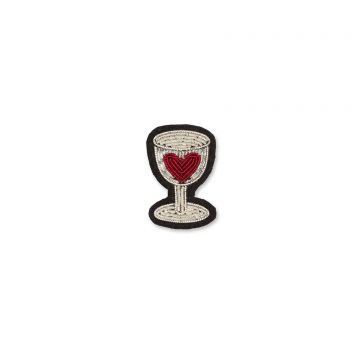 Verre Cœur Rouge