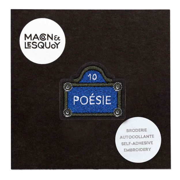 Plaque Poésie