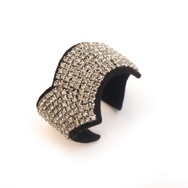 Rhinestones Cobblestones Cuff