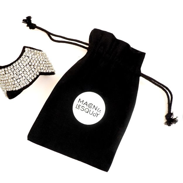 Rhinestones Cobblestones Cuff