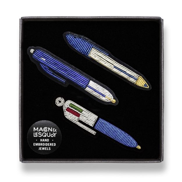 Set BIC® 4 Couleurs + Stylo à Bille + M10