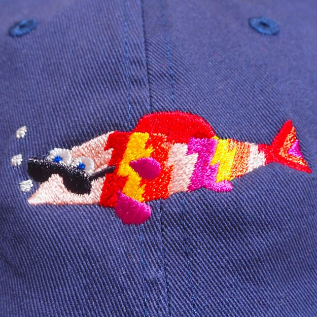 Casquette Poisson Excentrique