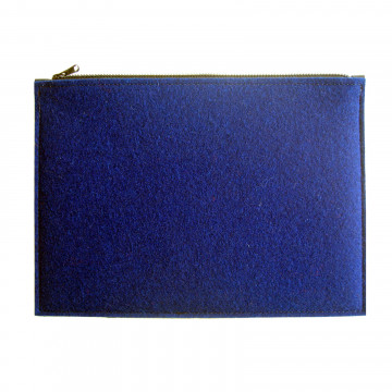 Pochette bleue à personnaliser