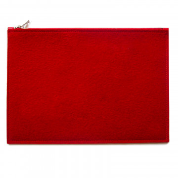 Red Pouch Bag, to Customize