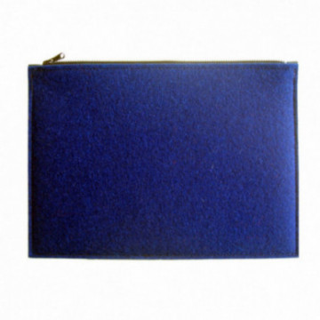 Pochette bleue à personnaliser