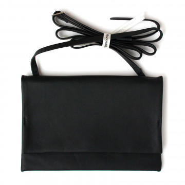 Black Pouch Bag, to Customize