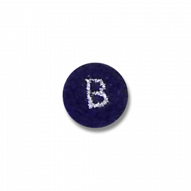Lettre B bleue