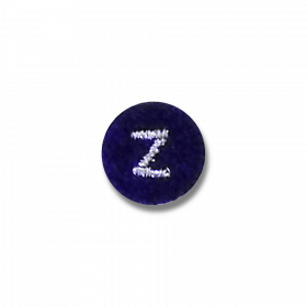 Lettre Z bleue
