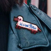 Self-adhesive embroidered patches