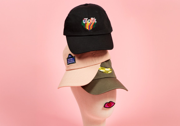 Casquettes mixtes brodées