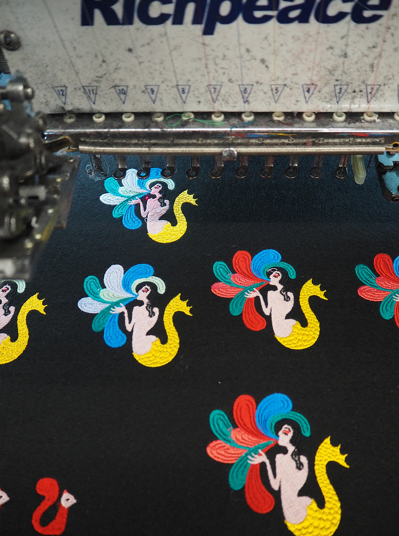MACHINE EMBROIDERY IN PORTUGAL: The manufacture of patches