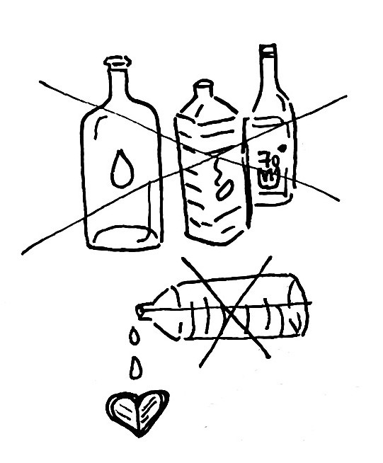 <p>Aucun contact avec l'eau, acides ou alcool</p>