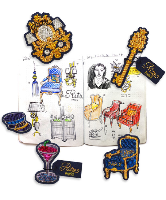 <h1>Hôtel Le Ritz</h1>
<p>Un hôtel qui se présente comme un musée au cœur de Paris… inutile d'en dire davantage pour embarquer M&amp;L dans la conception et la réalisation d'une collection exclusive.</p>