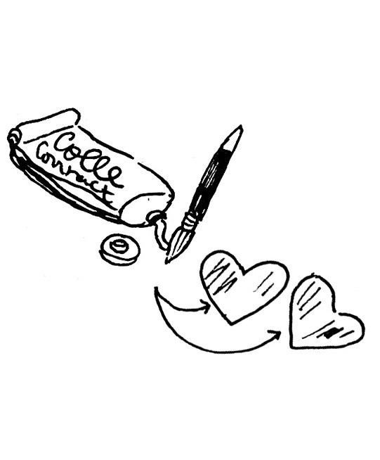 <p>Utilisez une colle néoprène souple, appliquez-la au pinceau sur les deux surfaces.</p>